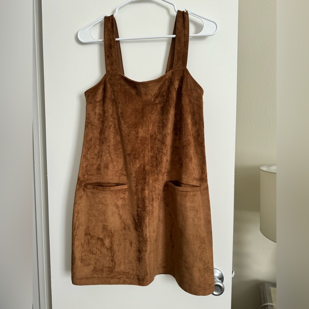 Abercrombie & Fitch suede dress